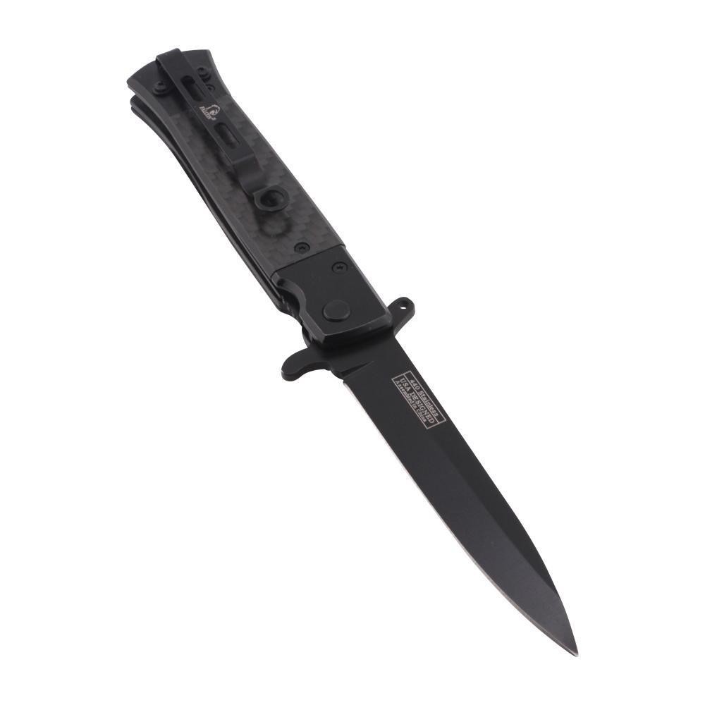 Falcone N13 Folding Metal Pocket Knife-Black