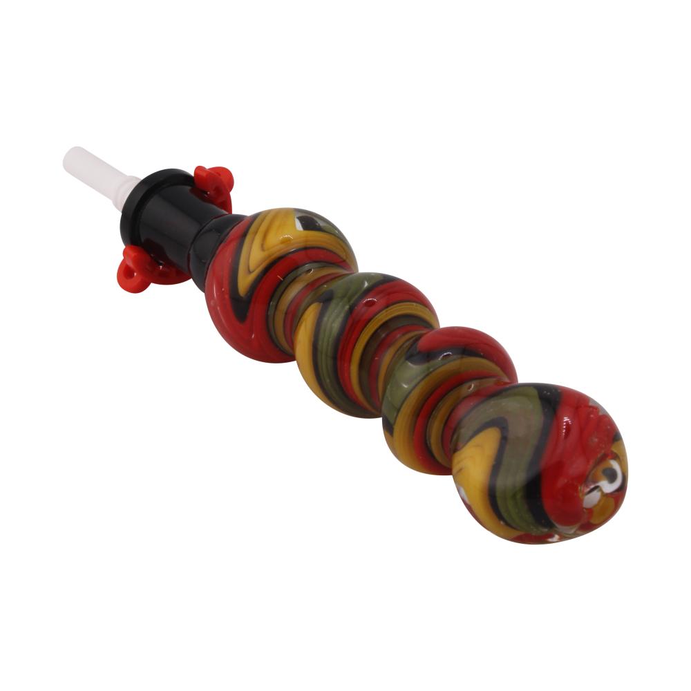 Fiesta Stack Small Glass Nectar Collector-Red Mix