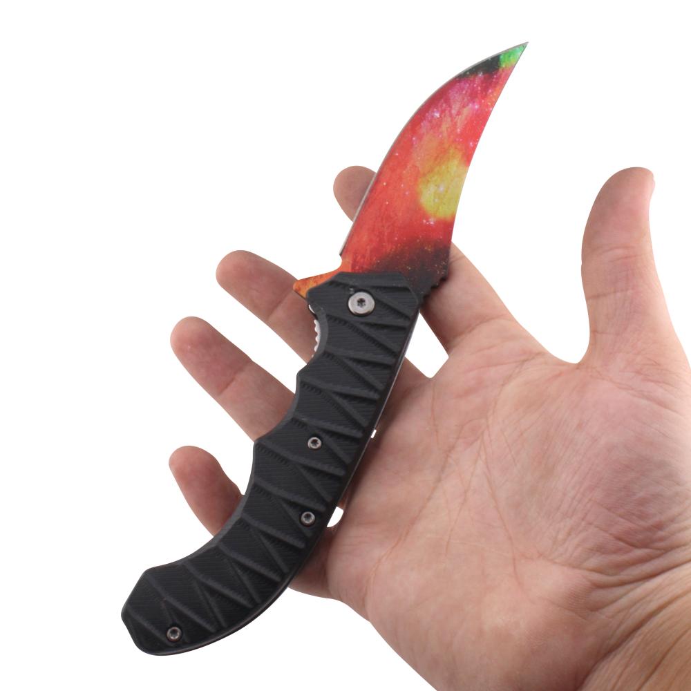 Fire Style N28 Folding Pocket Knife-Black