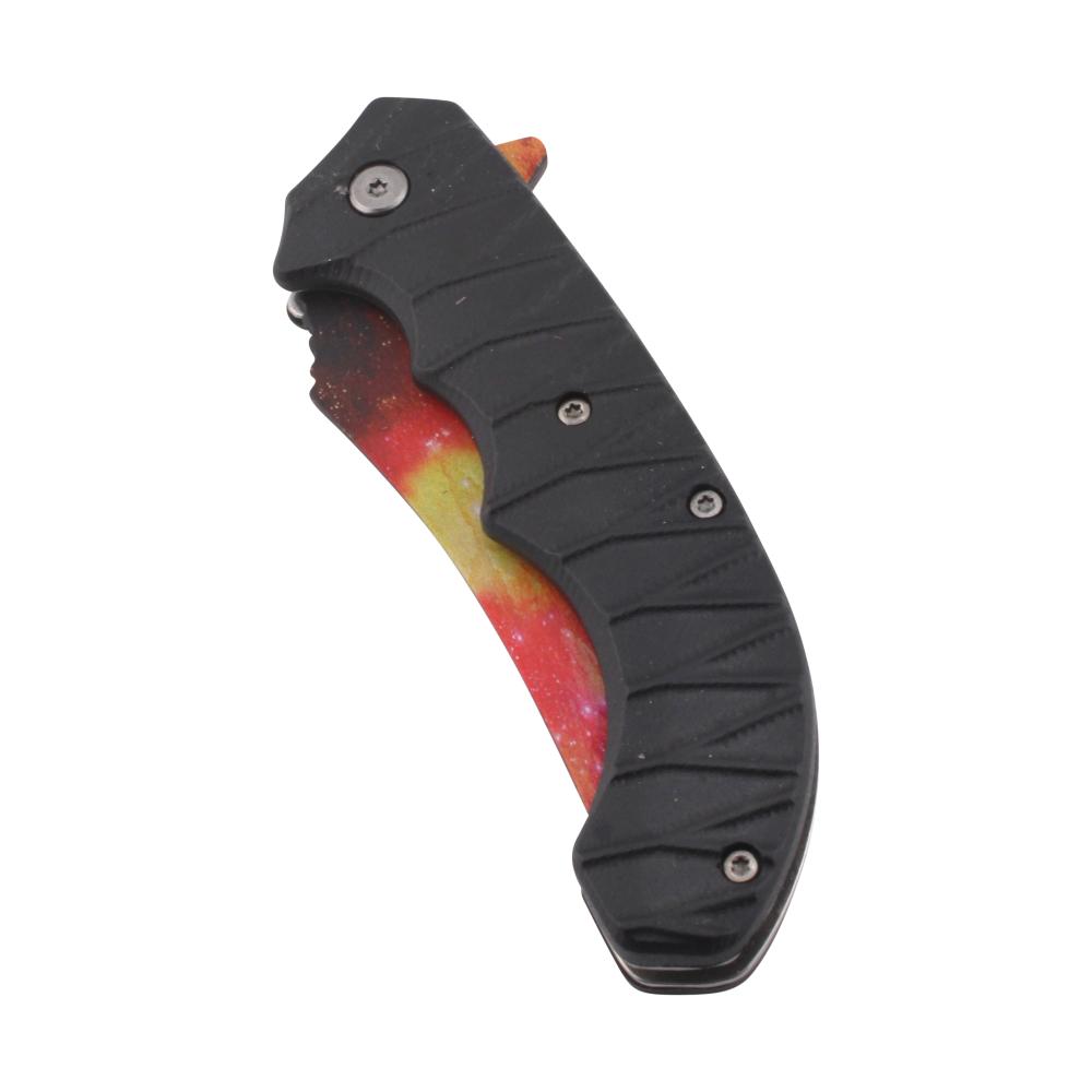Fire Style N28 Folding Pocket Knife-Black