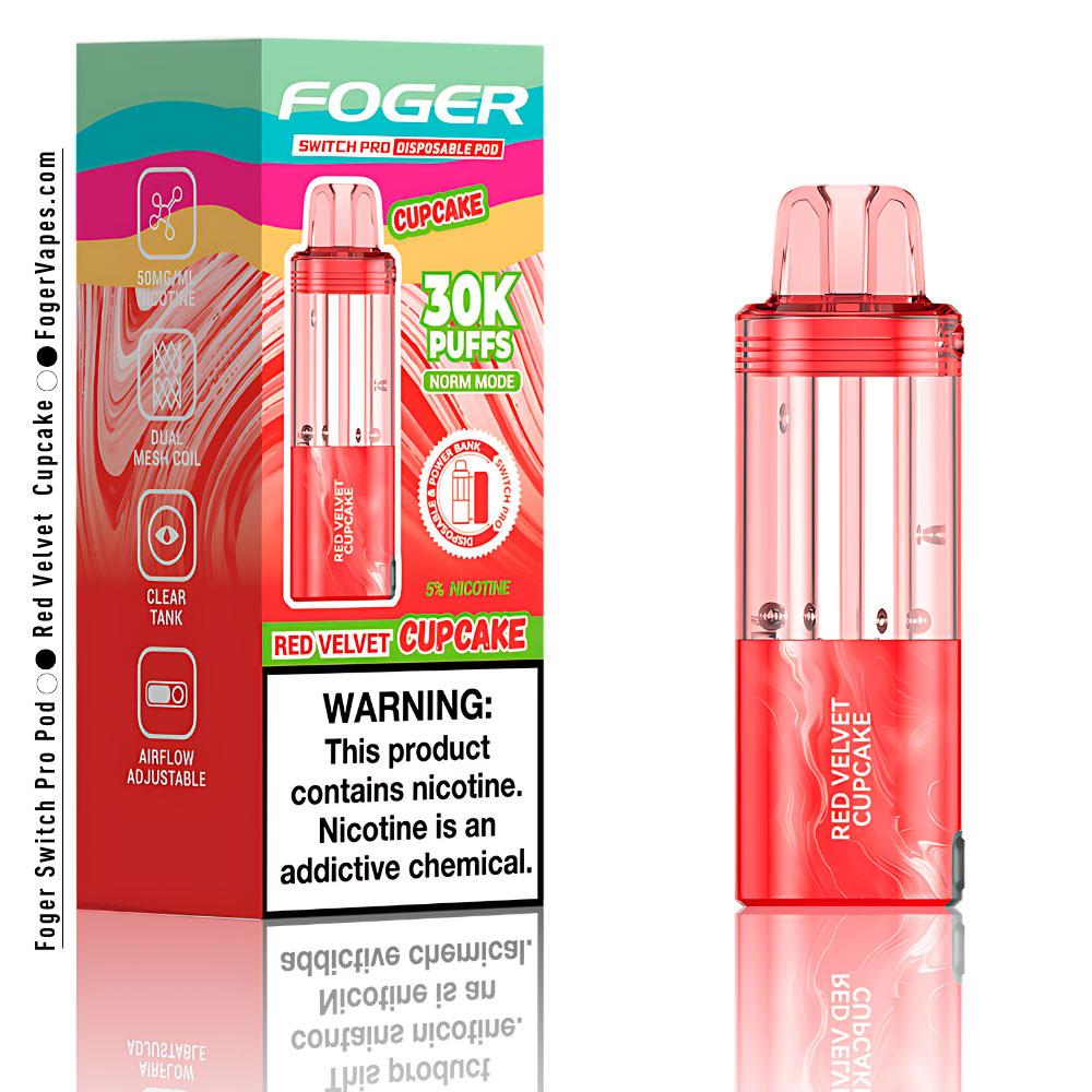 Red Velvet Cupcake Foger Switch Pro Pod