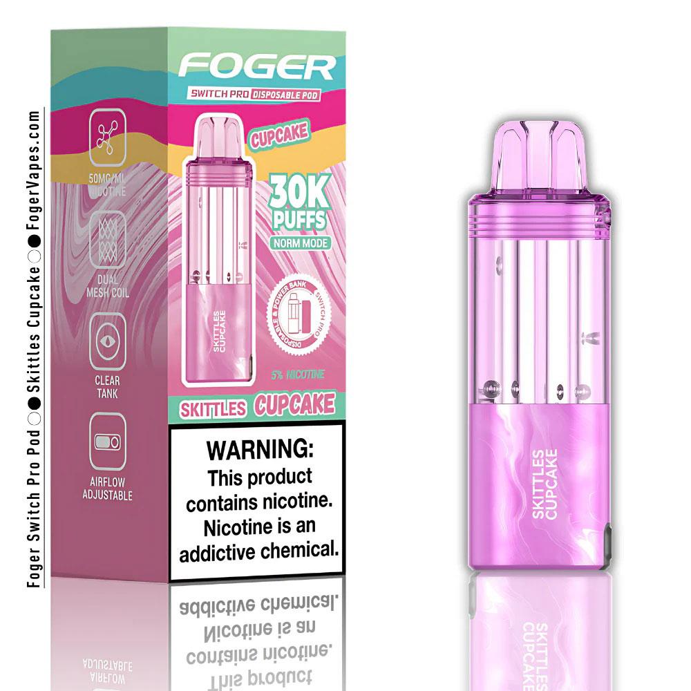 Skittles Cupcake Foger Switch Pro Pod