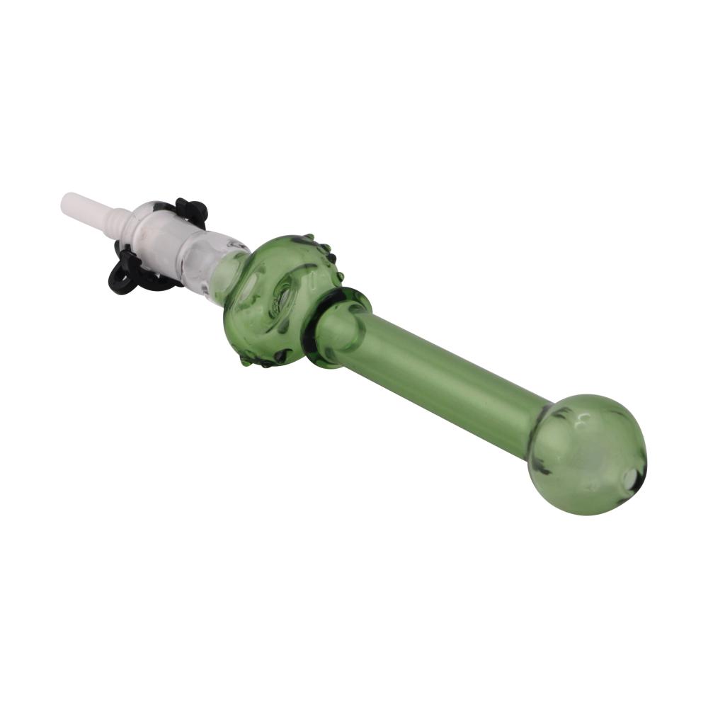 Forest Mist Small Glass Nectar Collector-Green