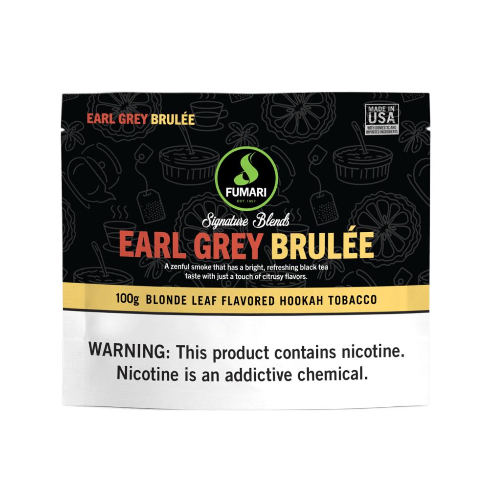 Earl Grey Brulee Fumari Hookah Tobacco 100g
