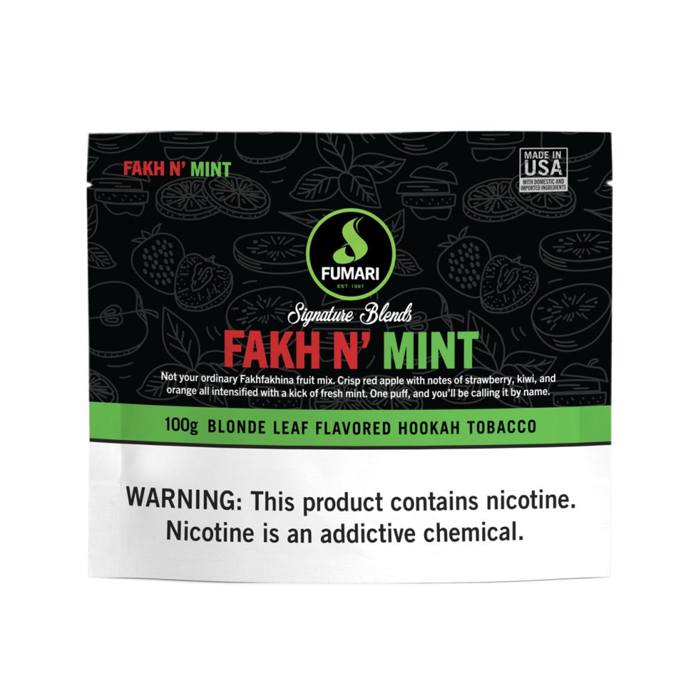 Fakh N' Mint Fumari Hookah Tobacco 100g