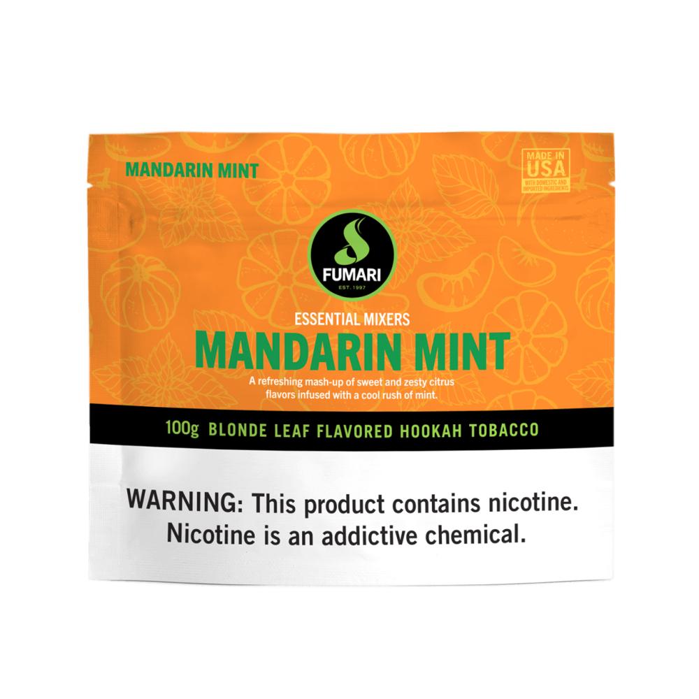 Mandarin Mint Fumari Hookah Tobacco 100g