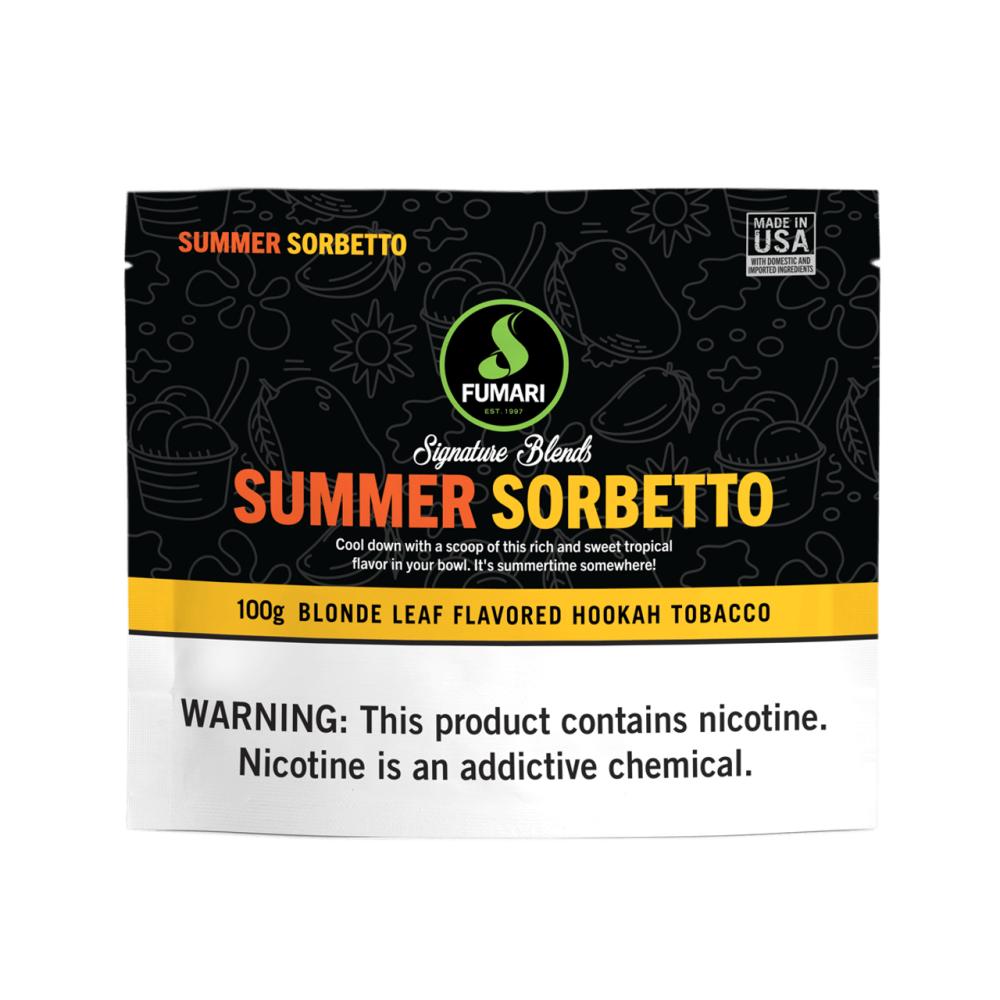 Summer Sorbetto Fumari Hookah Shisha 100g