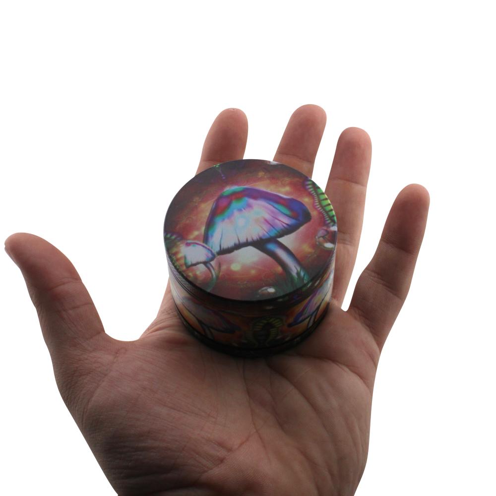 Galaxy Shroom Metal Grinder-4 Piece-Brown Mix