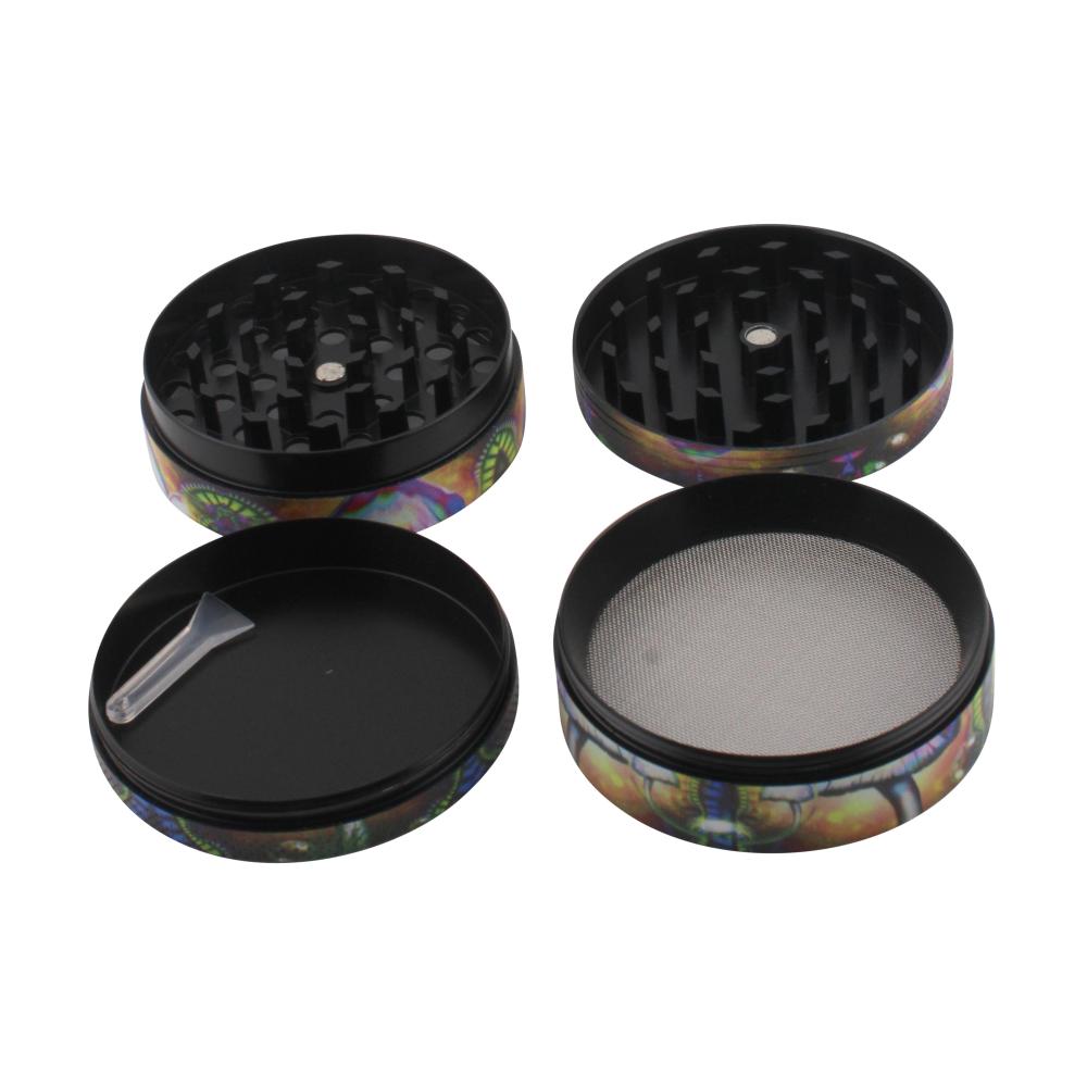 Galaxy Shroom Metal Grinder-4 Piece-Brown Mix
