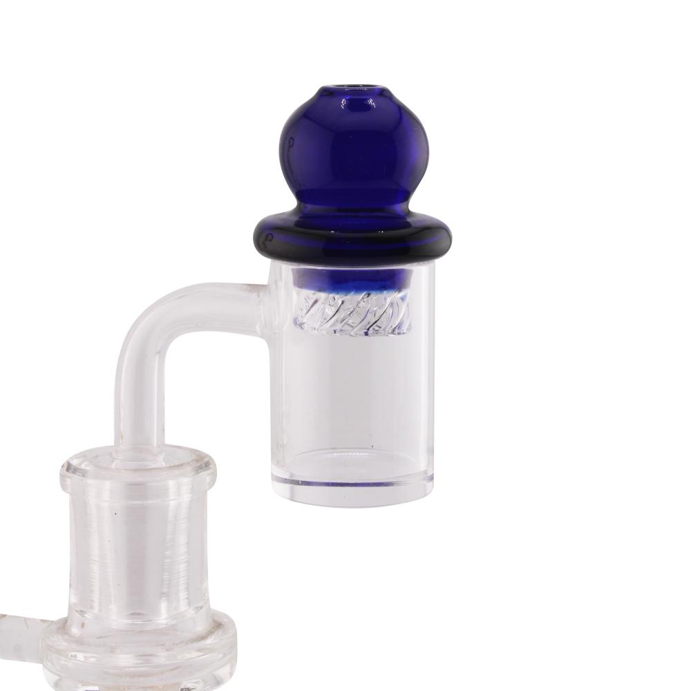 Galena Glass Carb Cap-Blue