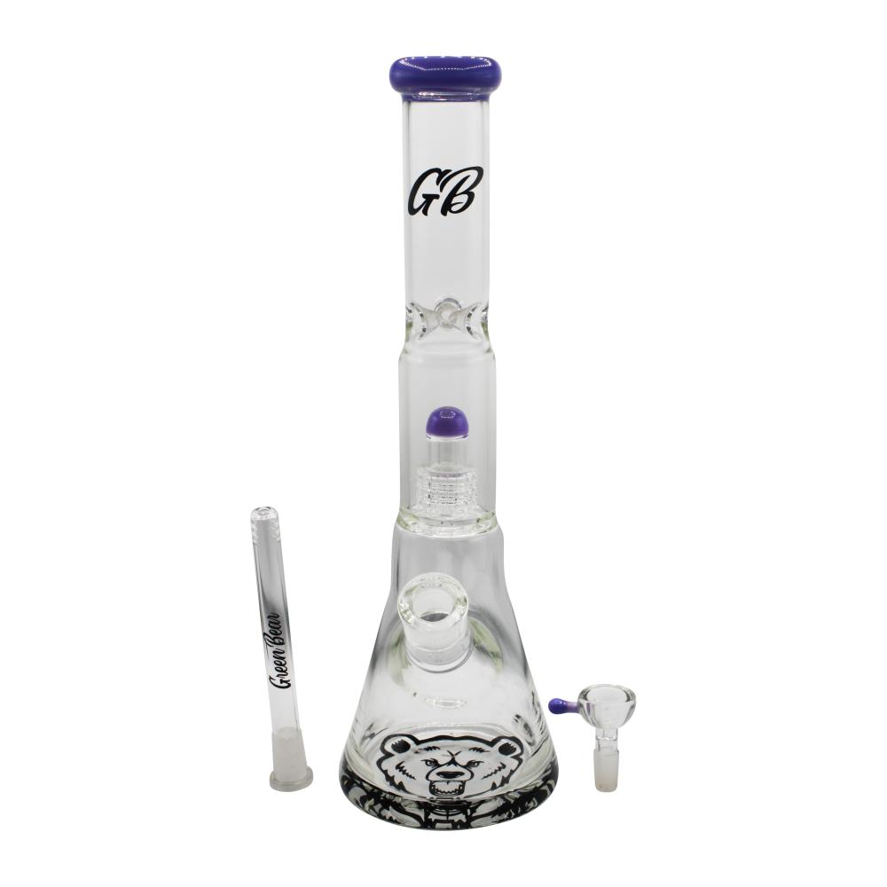 GB Bear Beaker Water Pipe-Purple