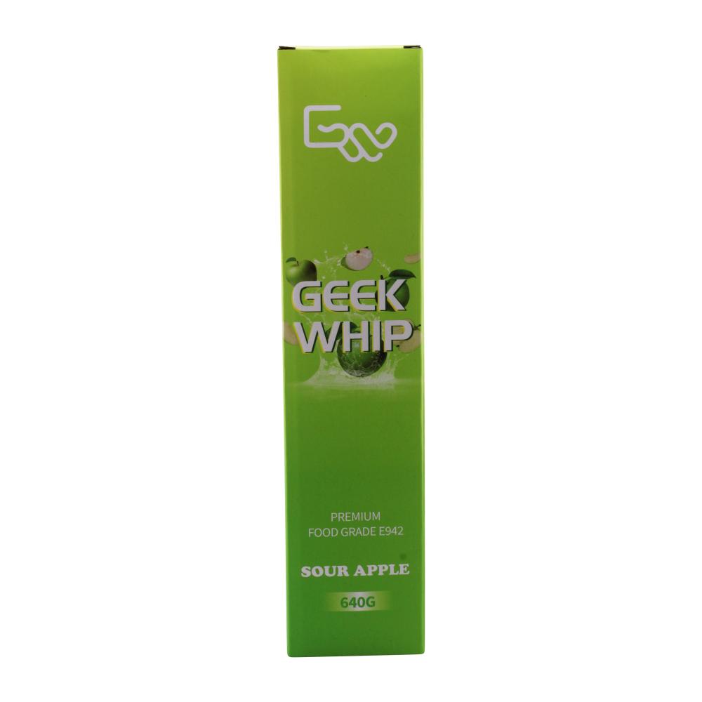 Geek Whip 640g-Sour Apple