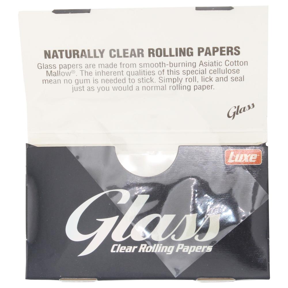 Glass Clear Rolling Paper Wide 1 1/4