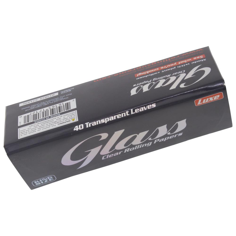 Glass Clear Rolling Paper Wide 1 1/4