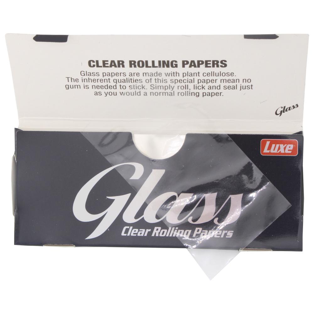 Glass Clear Rolling Paper Wide King Size