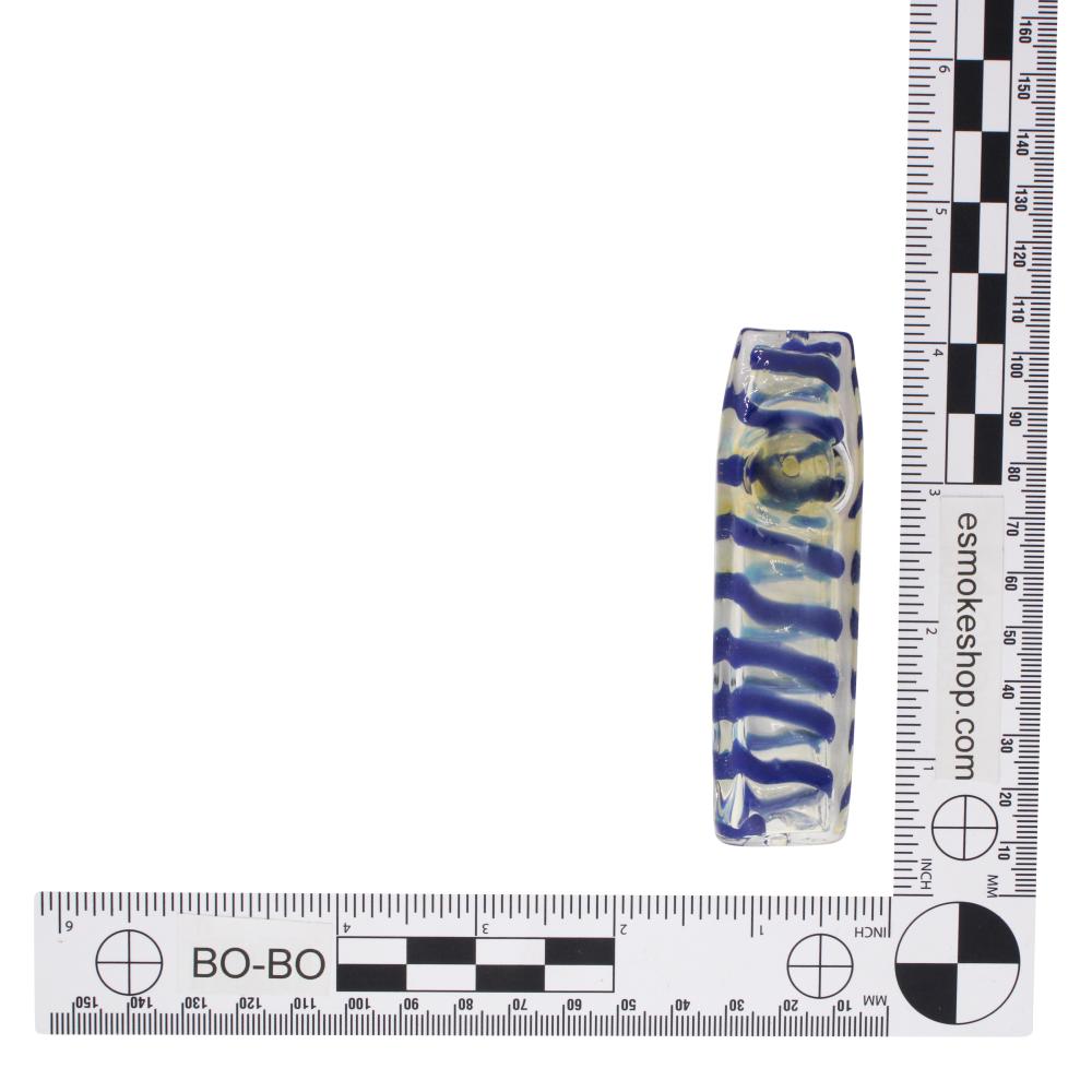 Glasszilla Glass Hand Pipe-Blue