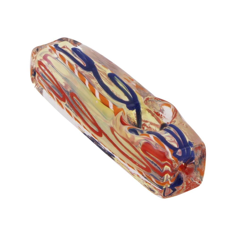 Glasszilla Glass Hand Pipe-Dark Blue Mix
