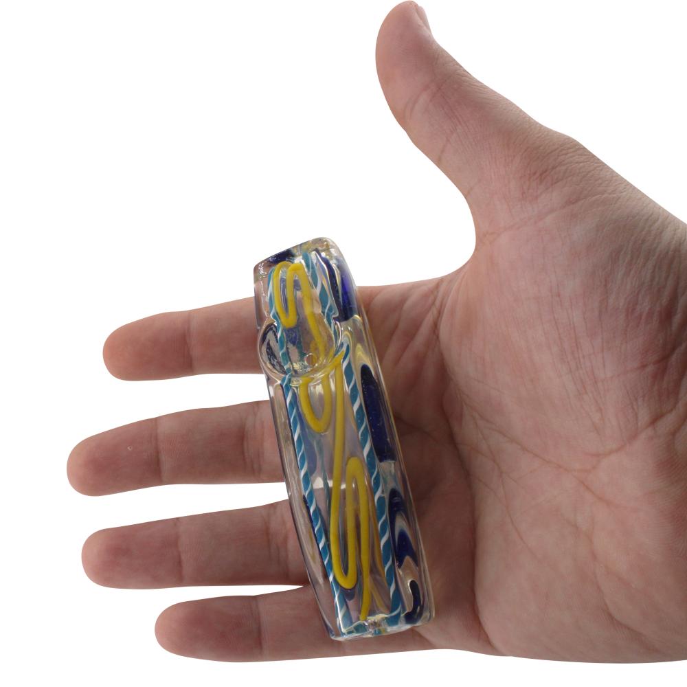 Glasszilla Glass Hand Pipe-Sky