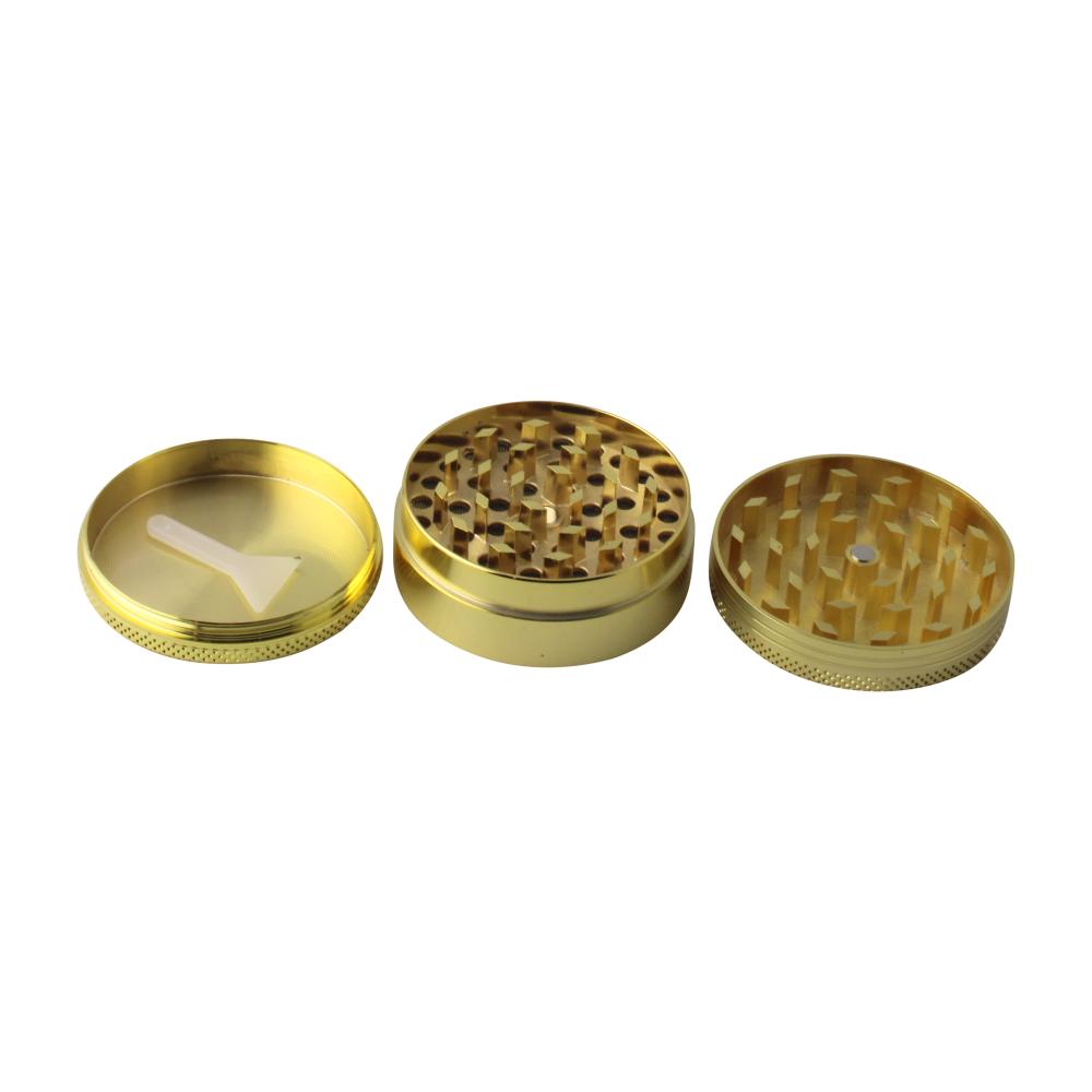 Gold Line Metal Grinder-3 Piece-Gold