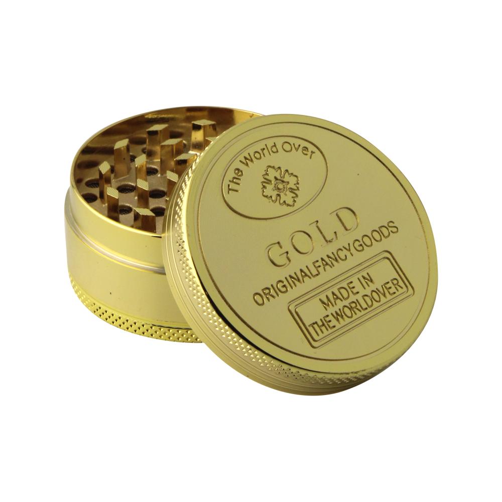 Gold Line Metal Grinder-3 Piece-Gold