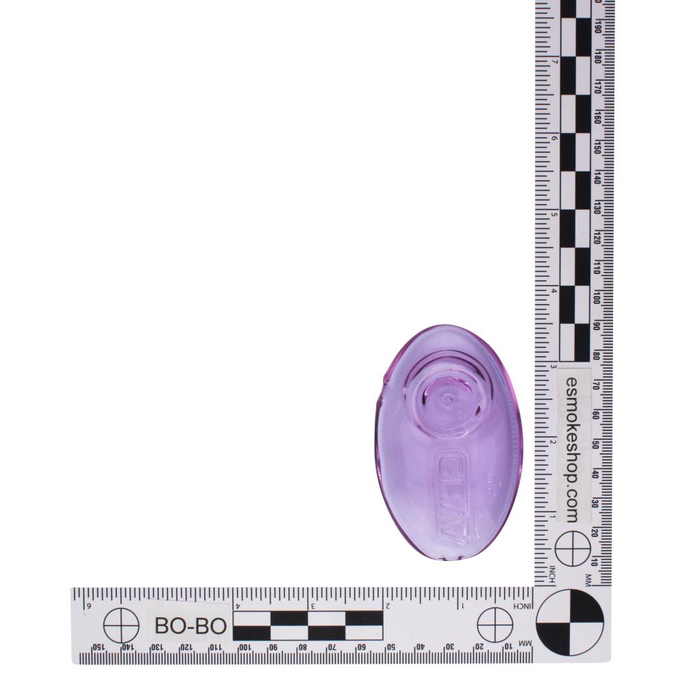 Grav Glass Hand Pipe-Purple