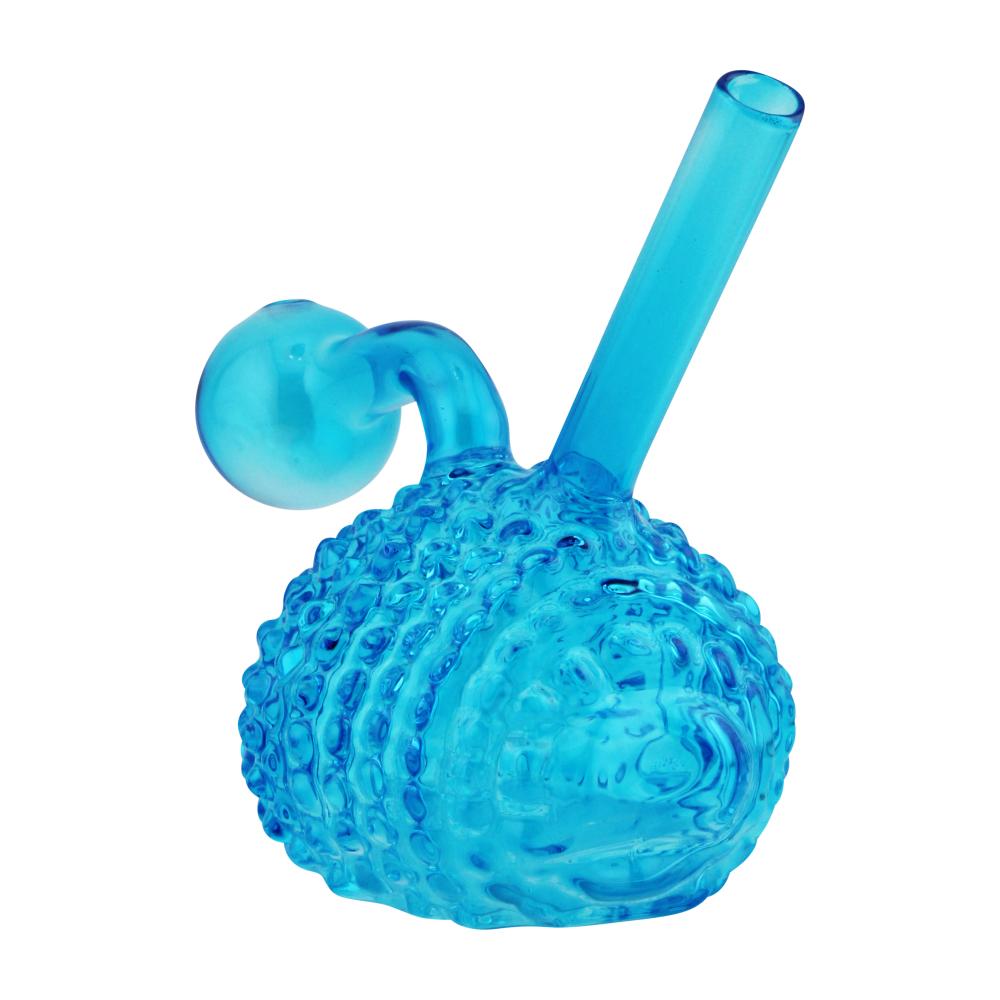 Hedgehog Design Oil Burner Bubbler-Blue