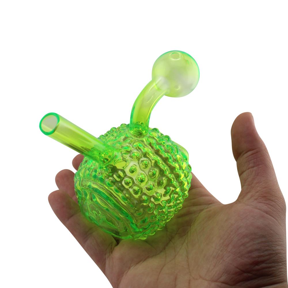 Hedgehog Design Oil Burner Bubbler-Light Green