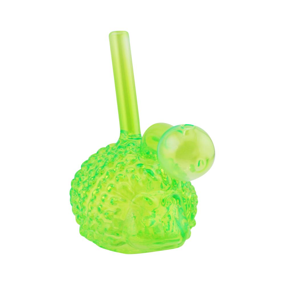 Hedgehog Design Oil Burner Bubbler-Light Green