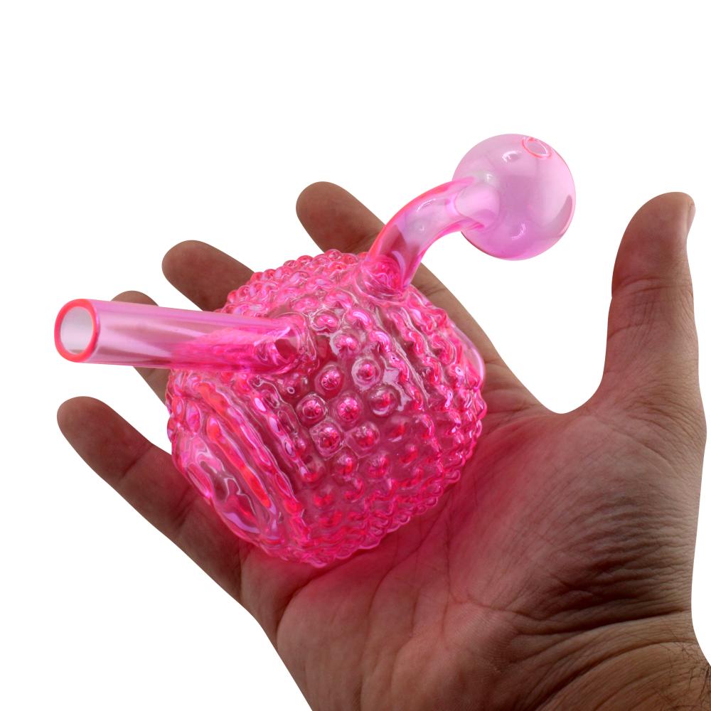 Hedgehog Design Oil Burner Bubbler-Pink