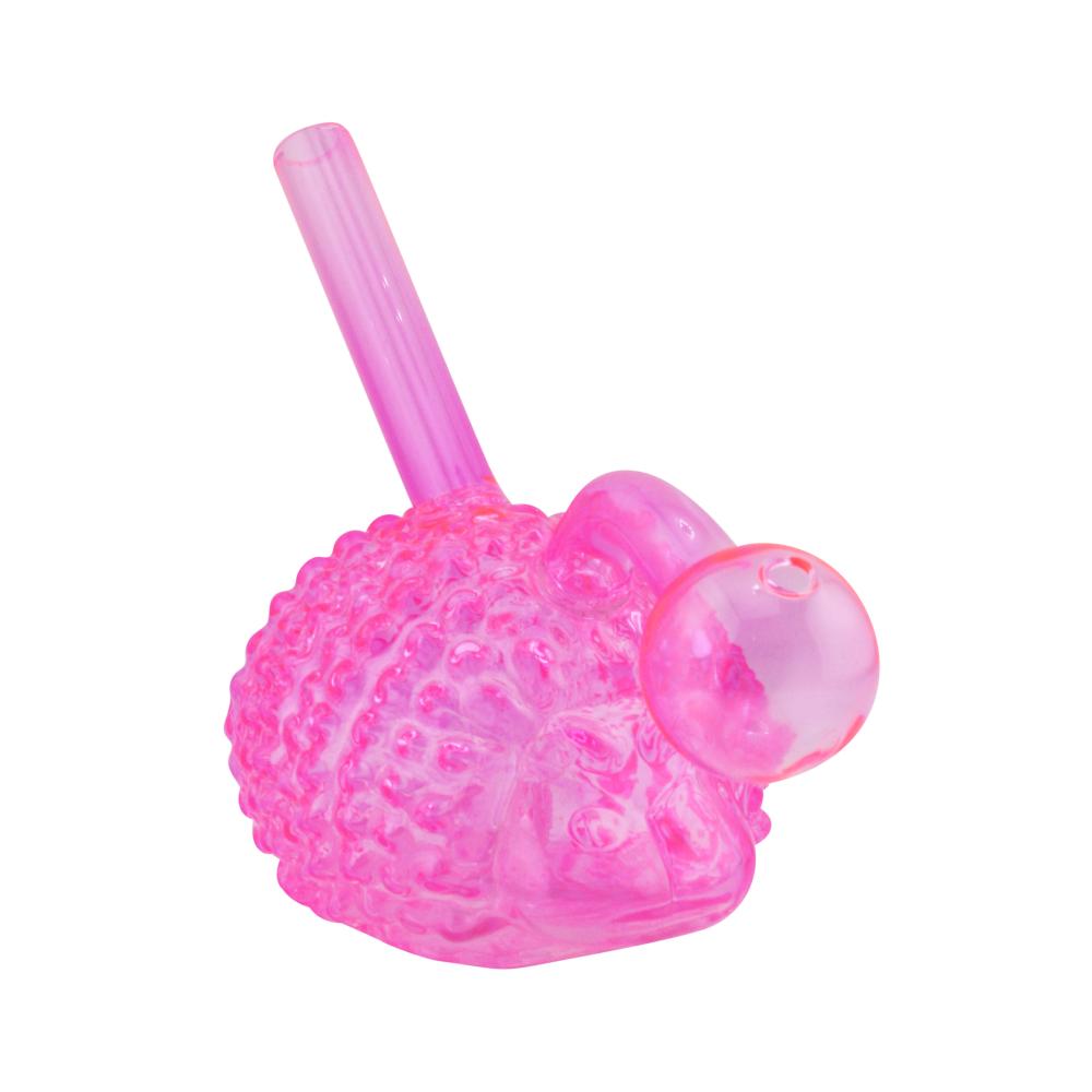 Hedgehog Design Oil Burner Bubbler-Pink