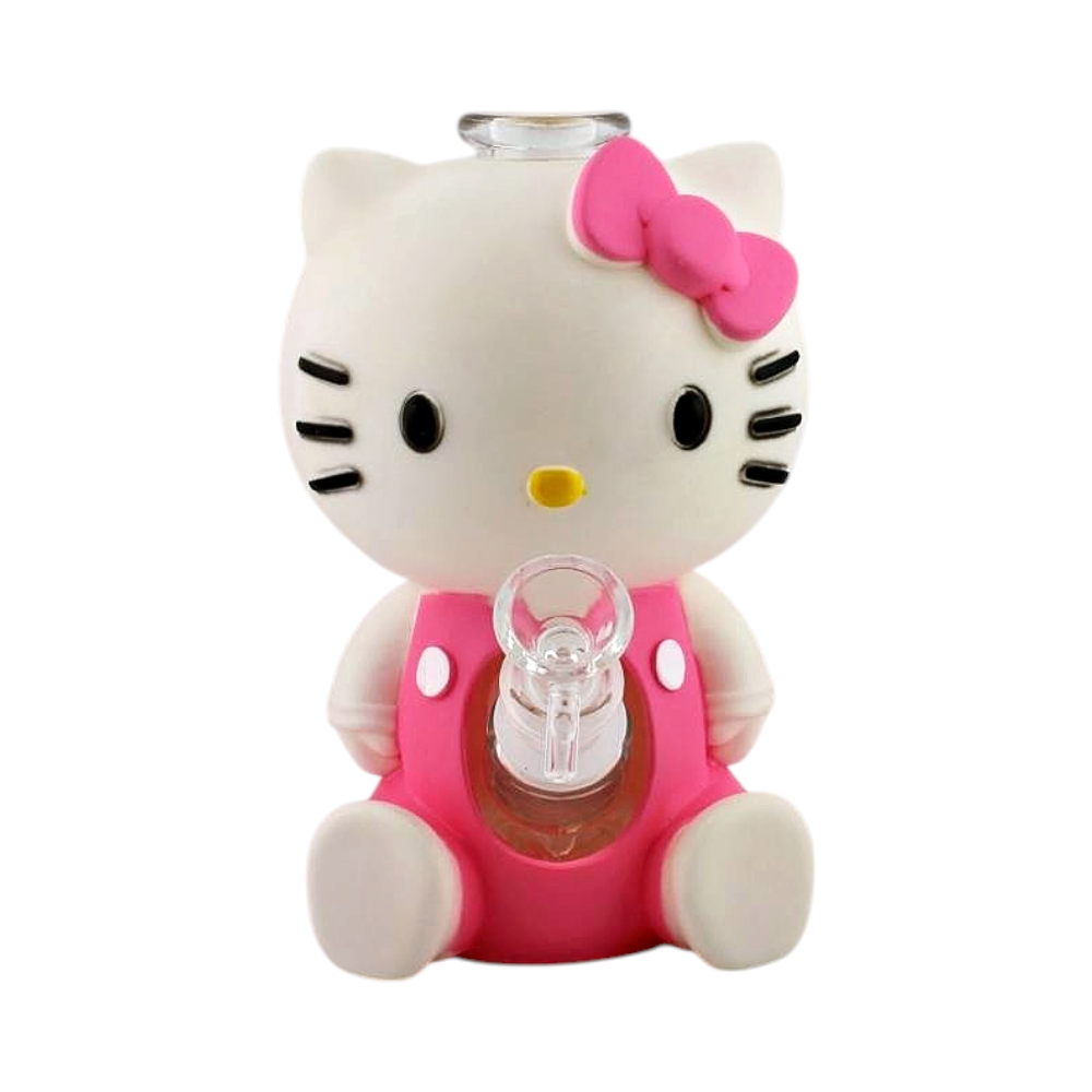 Hello Kitty Plastic Water Pipe-Pink