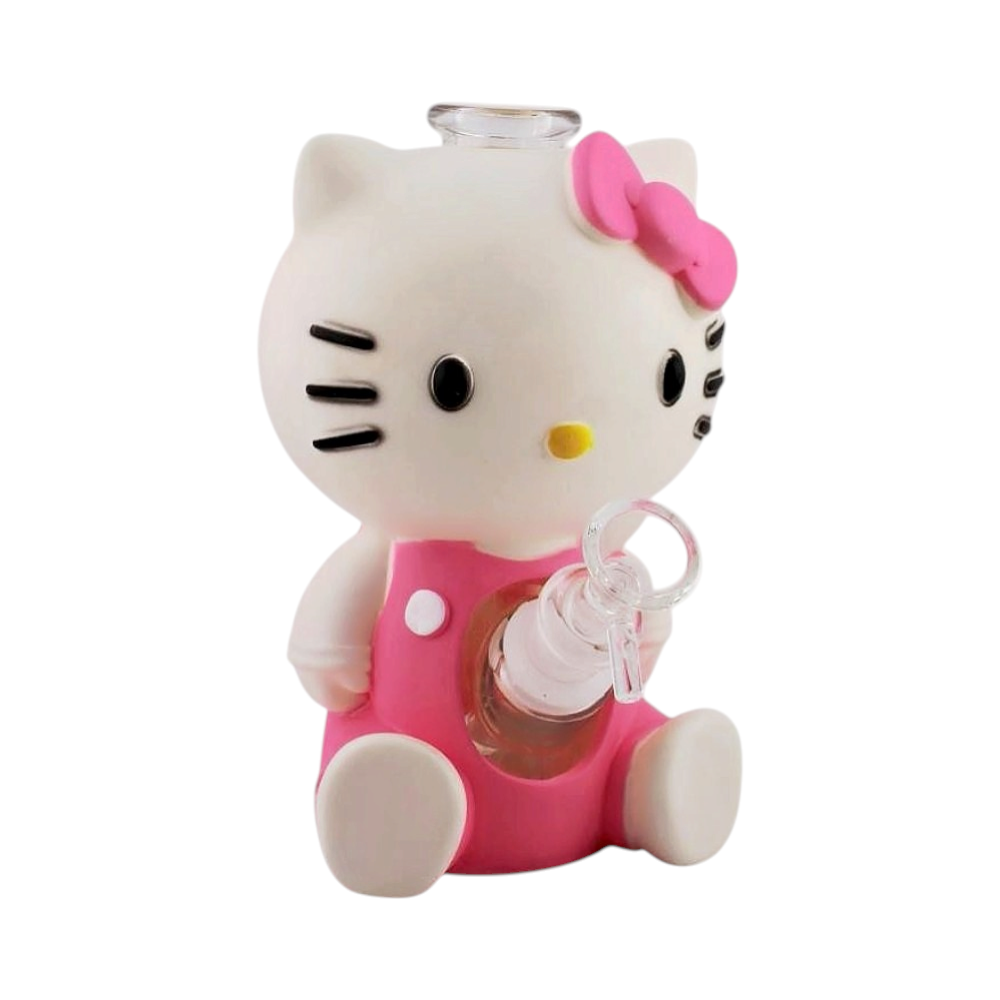 Hello Kitty Plastic Water Pipe-Pink