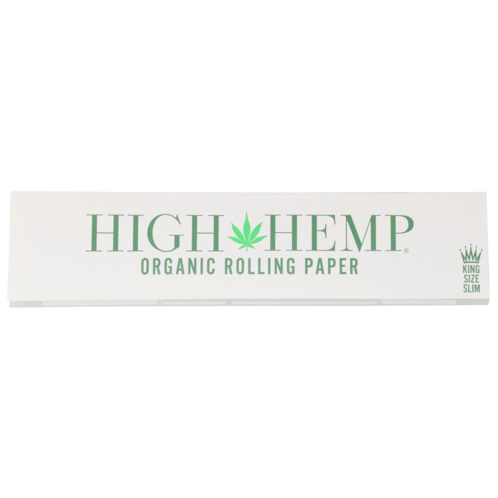 High Hemp Organic Rolling Paper King Size