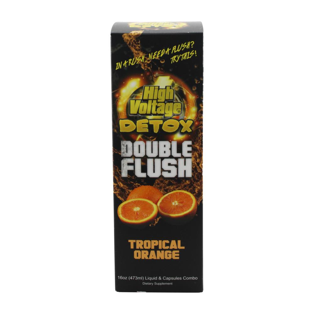 High Voltage Detox Double Flush 16oz-Tropical Orange