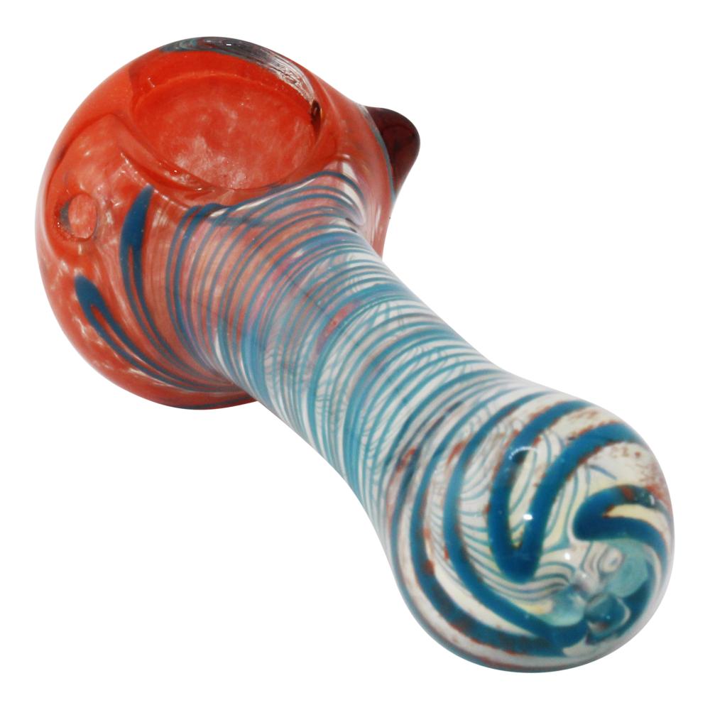 Hot Current Glass Hand Pipe