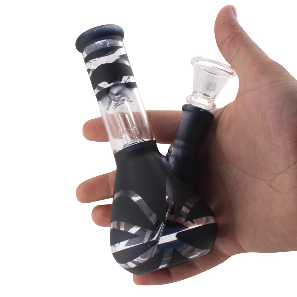 Hypnotic Vision Mini Water Pipe-Black