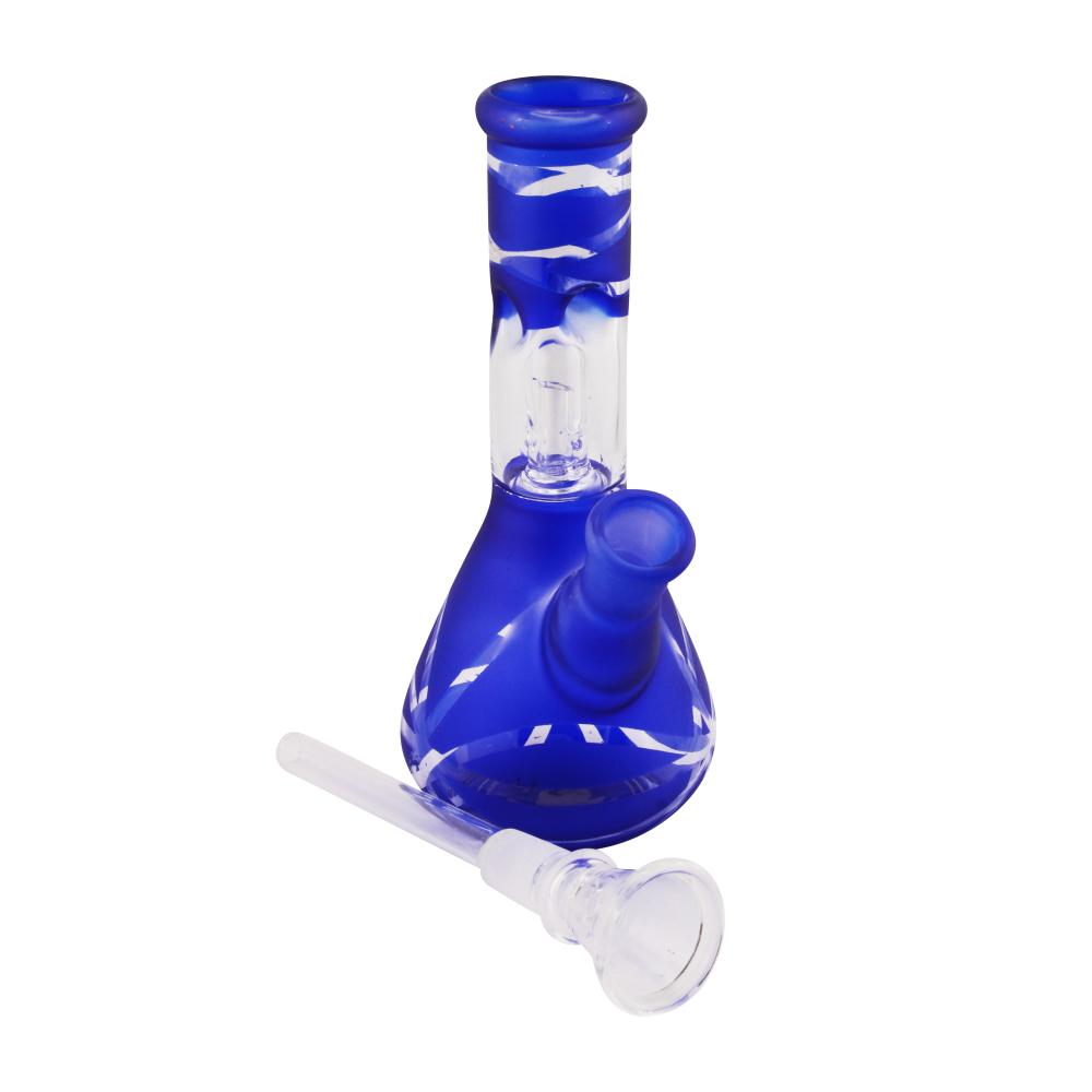 Hypnotic Vision Mini Water Pipe-Dark Blue