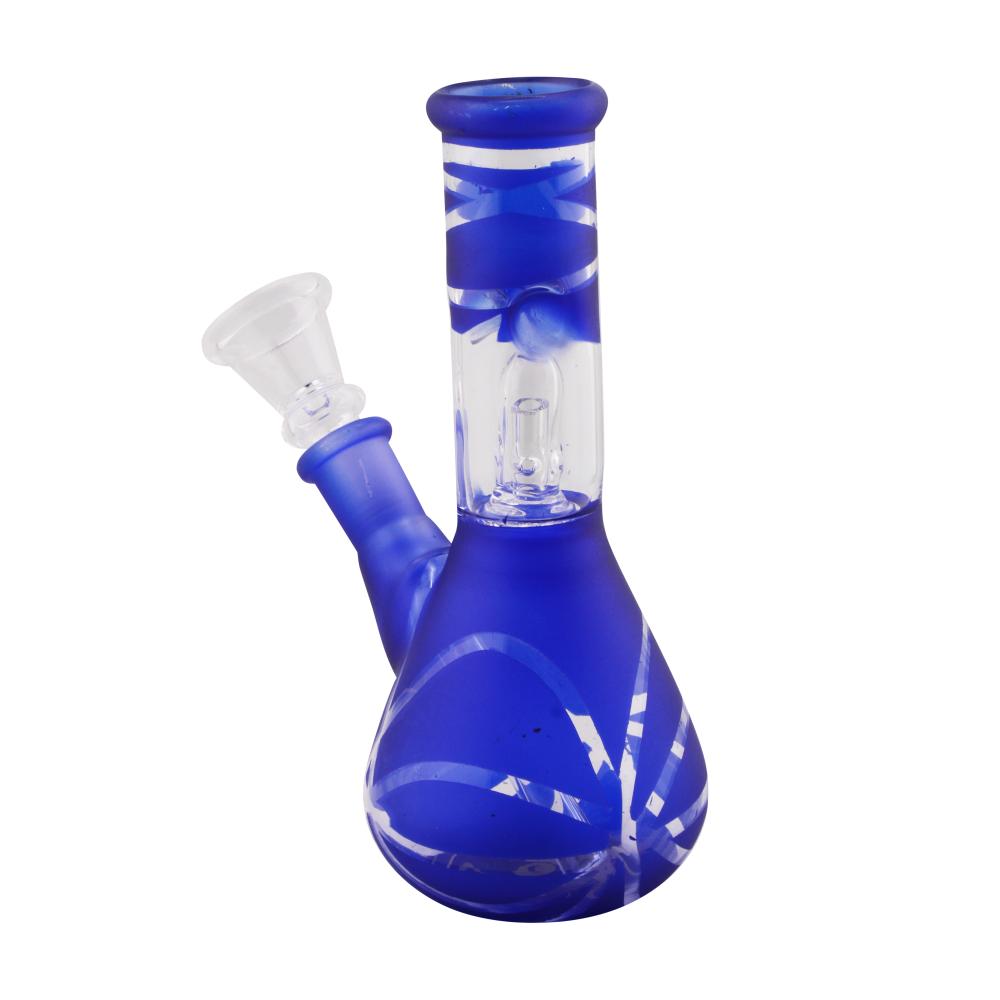 Hypnotic Vision Mini Water Pipe-Dark Blue