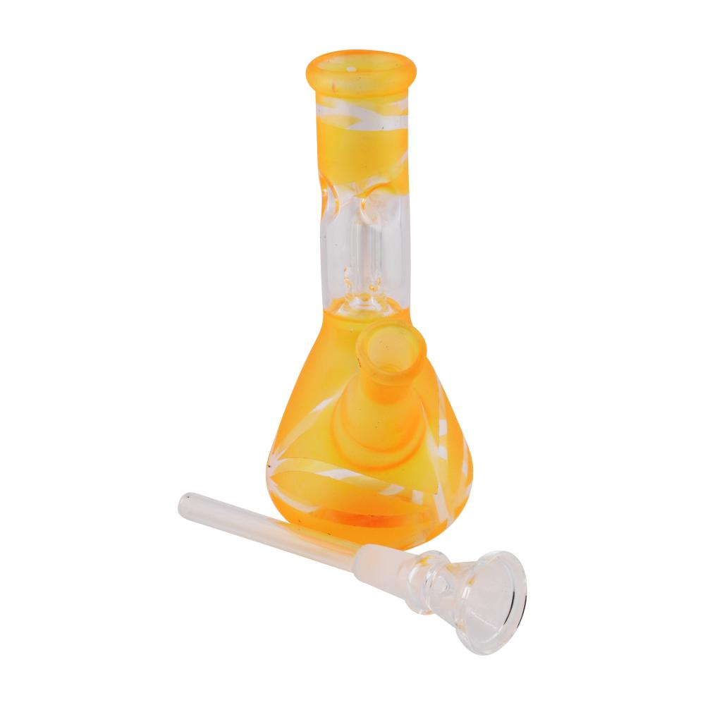 Hypnotic Vision Mini Water Pipe-Orange
