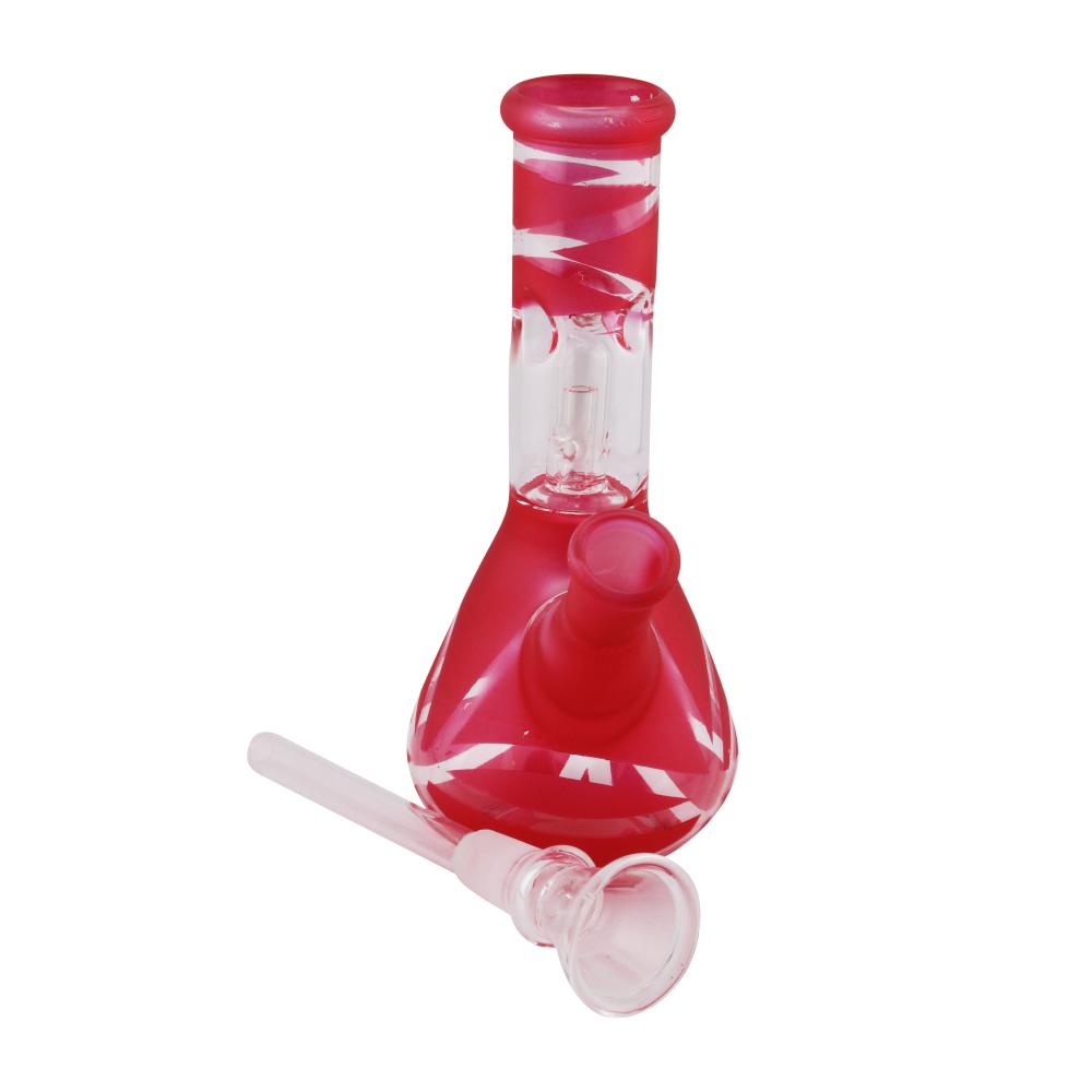 Hypnotic Vision Mini Water Pipe-Red