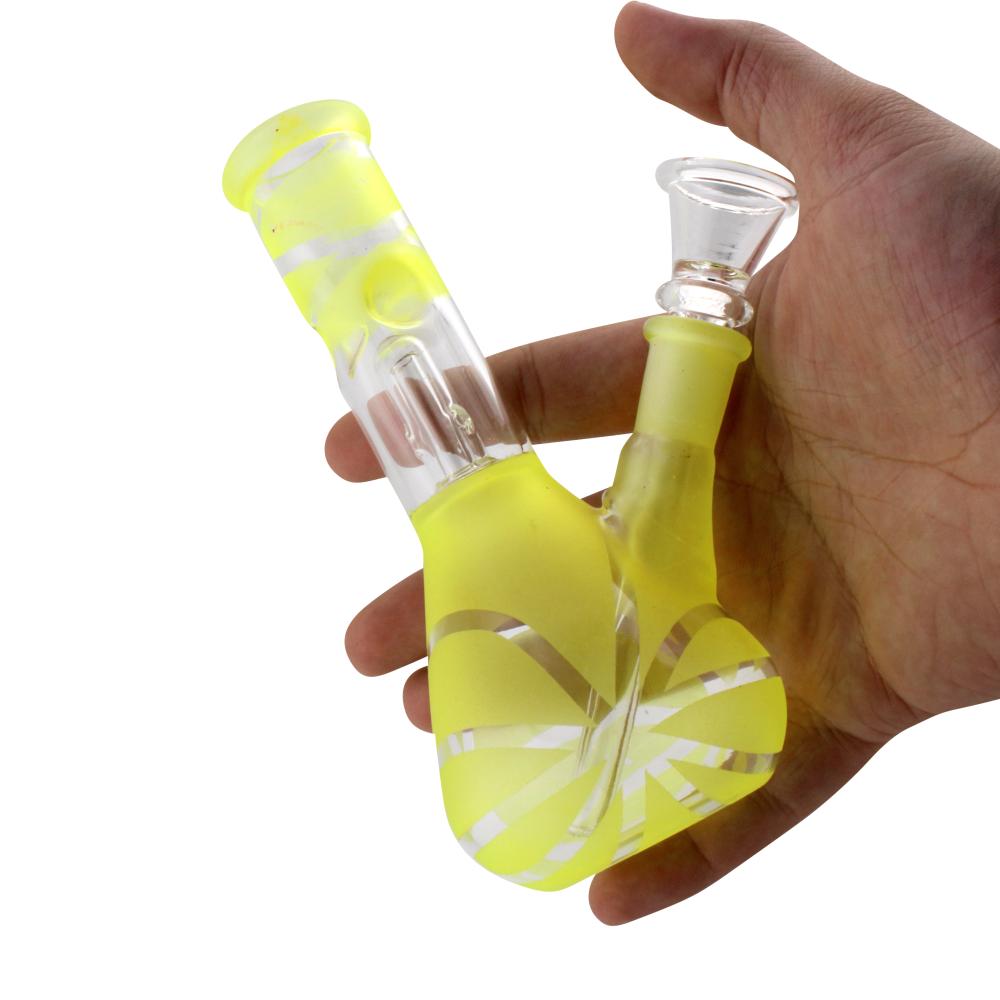Hypnotic Vision Mini Water Pipe-Yellow