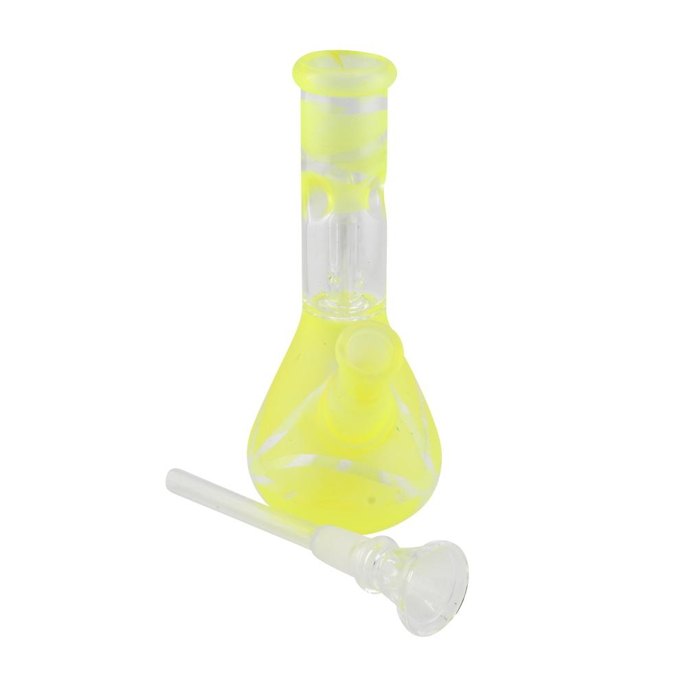Hypnotic Vision Mini Water Pipe-Yellow
