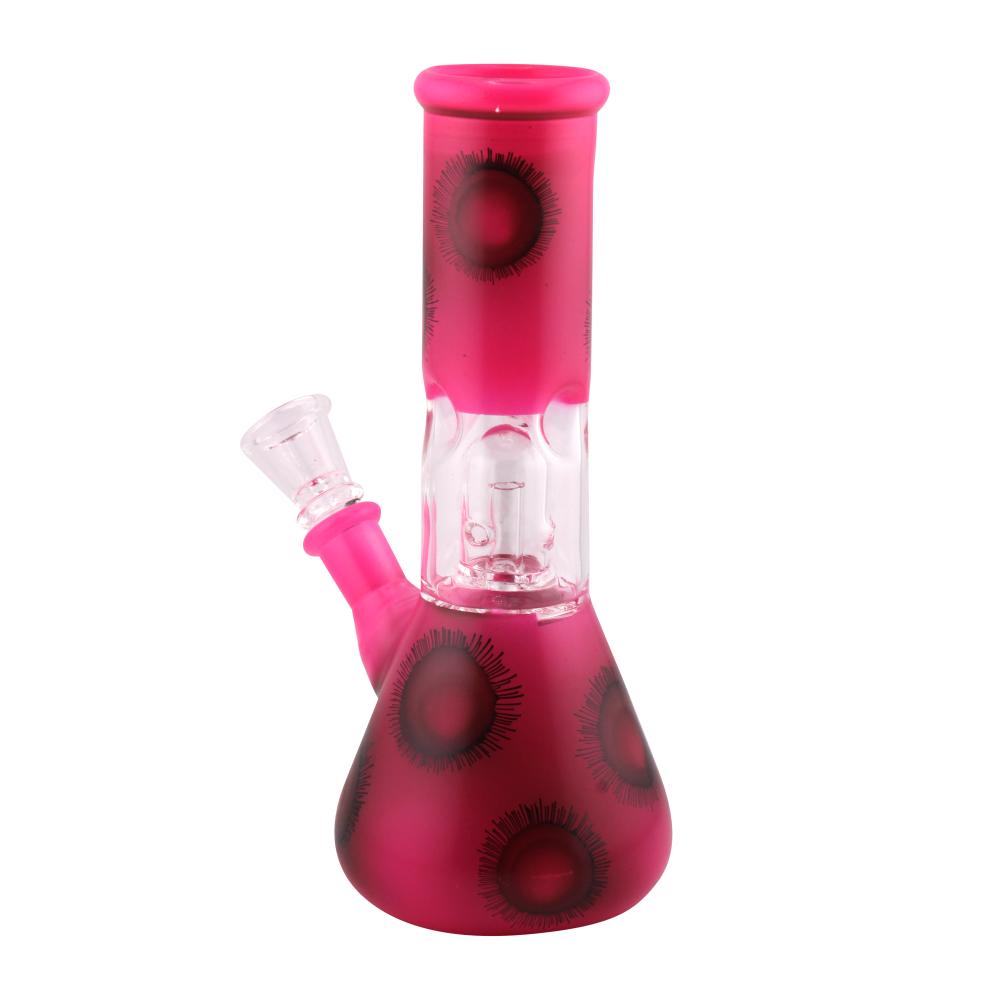 Hypnotic Vision Water Pipe-Deep Pink