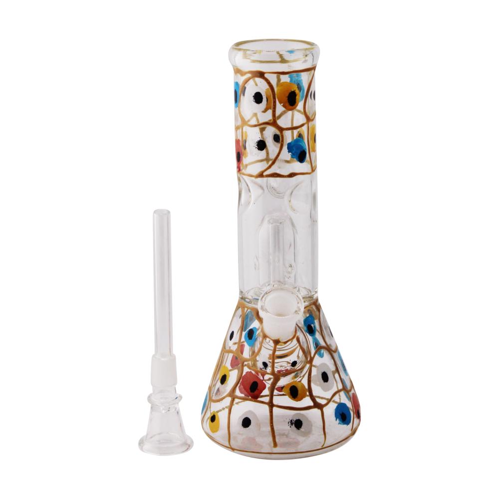 Hypnotic Vision Water Pipe-Orange Red