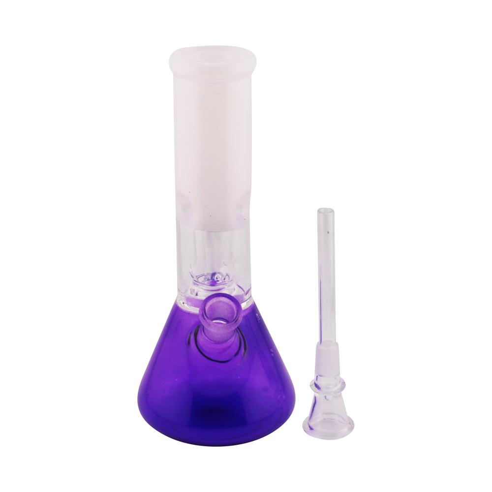 Hypnotic Vision Water Pipe-Purple and White