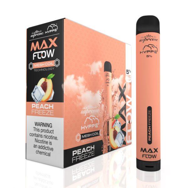 Peach Freeze Hyppe Max Flow Vape 2000 Puffs