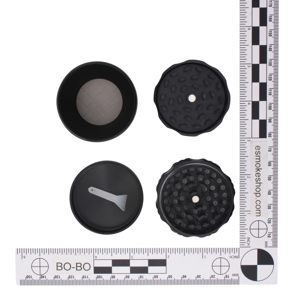 Illumimati Crushers Grinder-4 Piece-Black