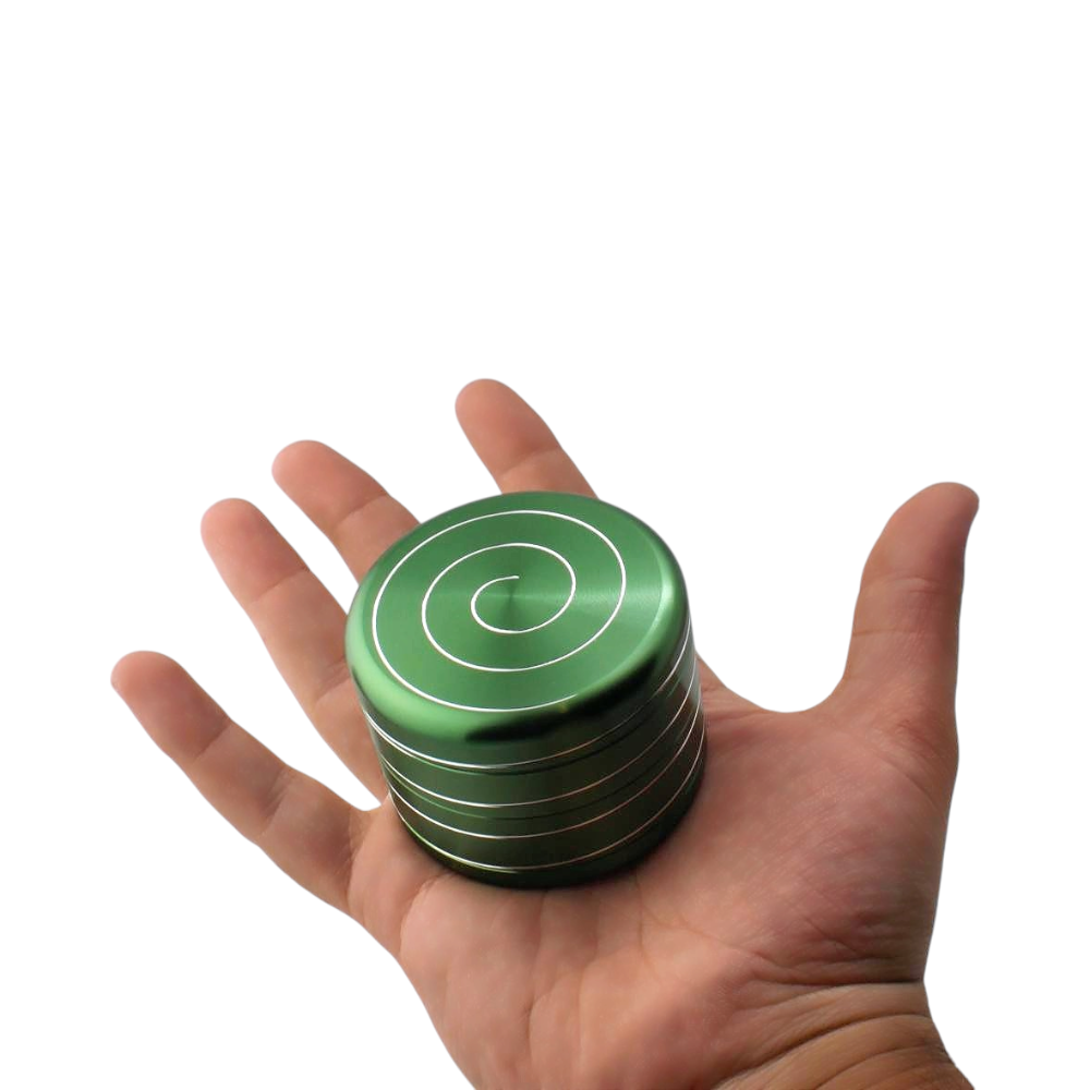 Illusion Style Metal Grinder-4 Piece-Green