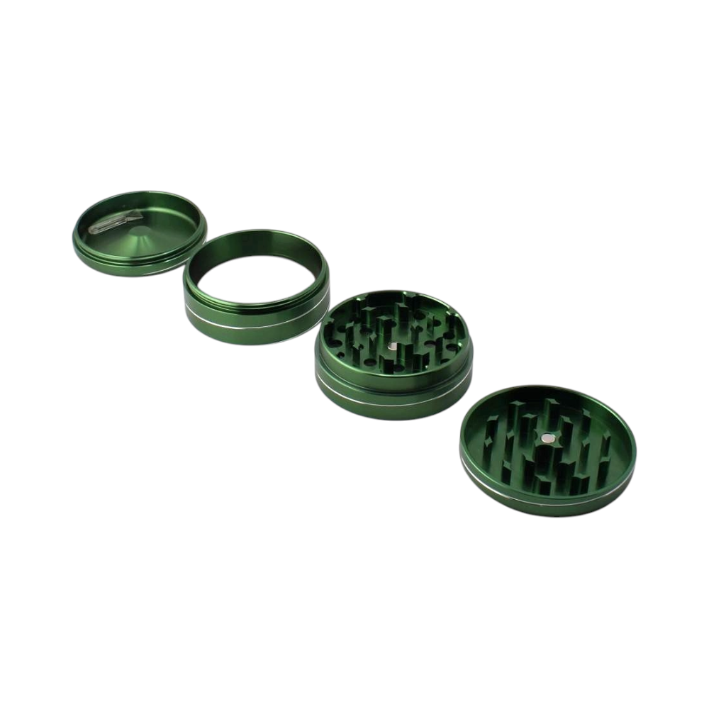 Illusion Style Metal Grinder-4 Piece-Green