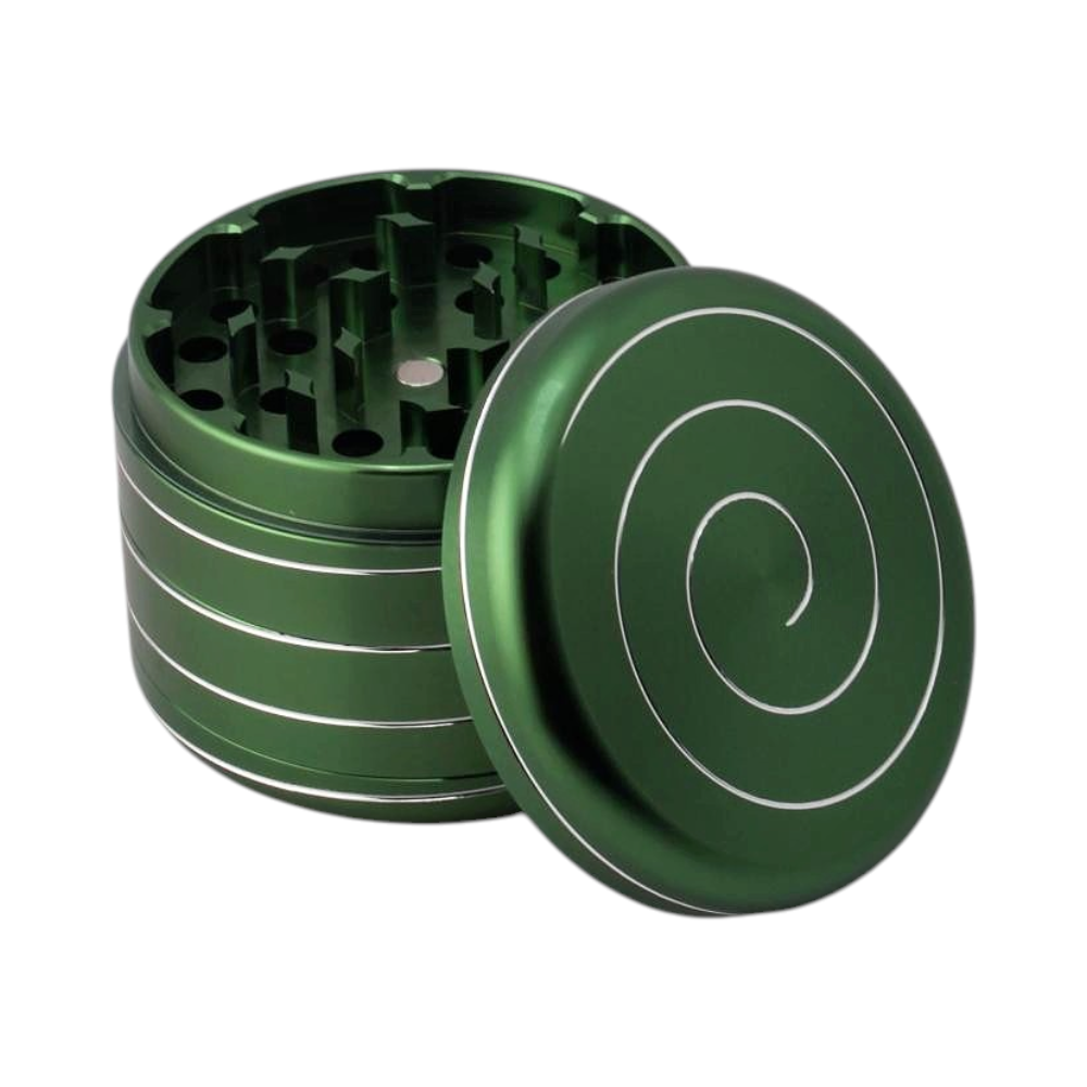 Illusion Style Metal Grinder-4 Piece-Green